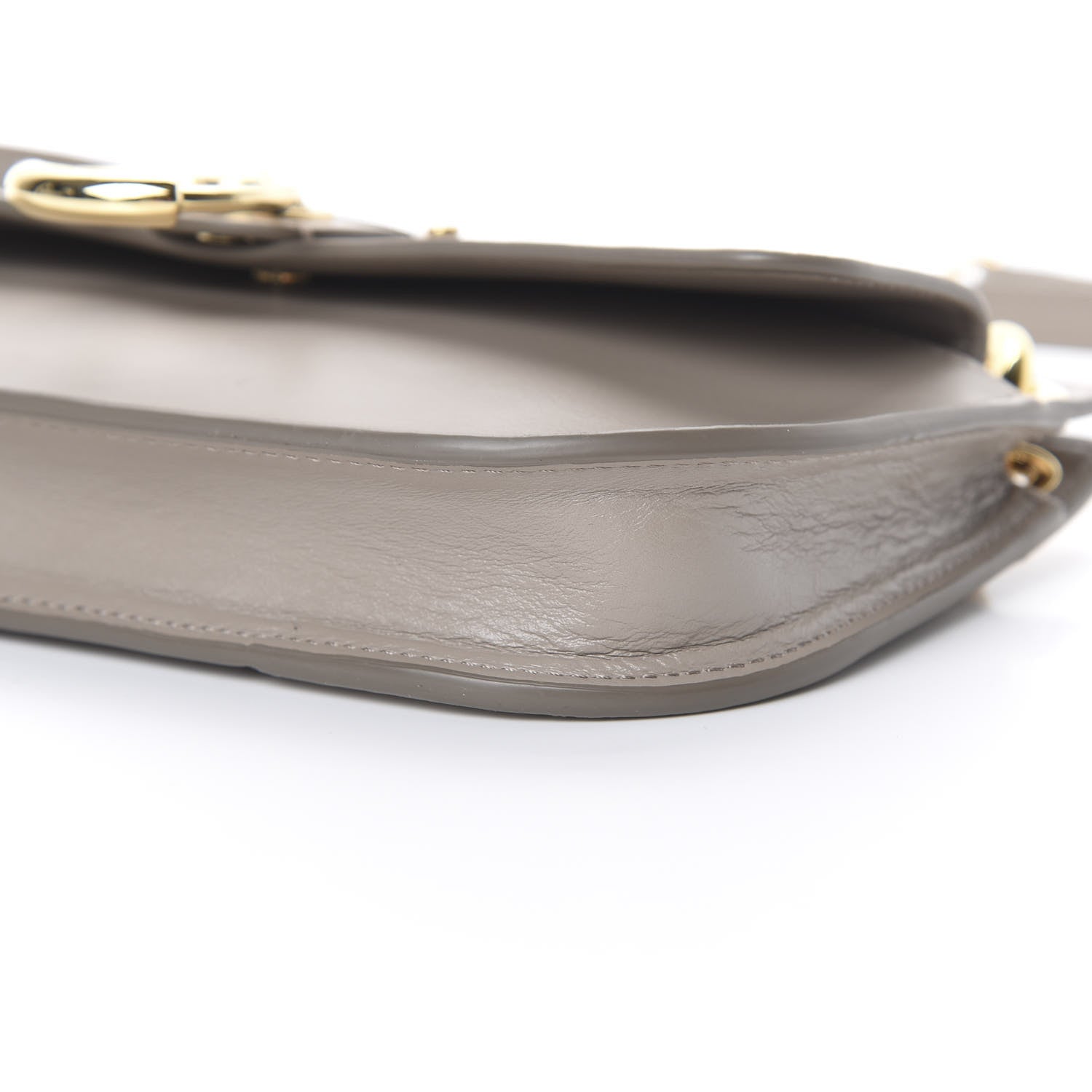 Chloe Shiny Calfskin Small Tess Crossbody Motty Grey 8 of 8