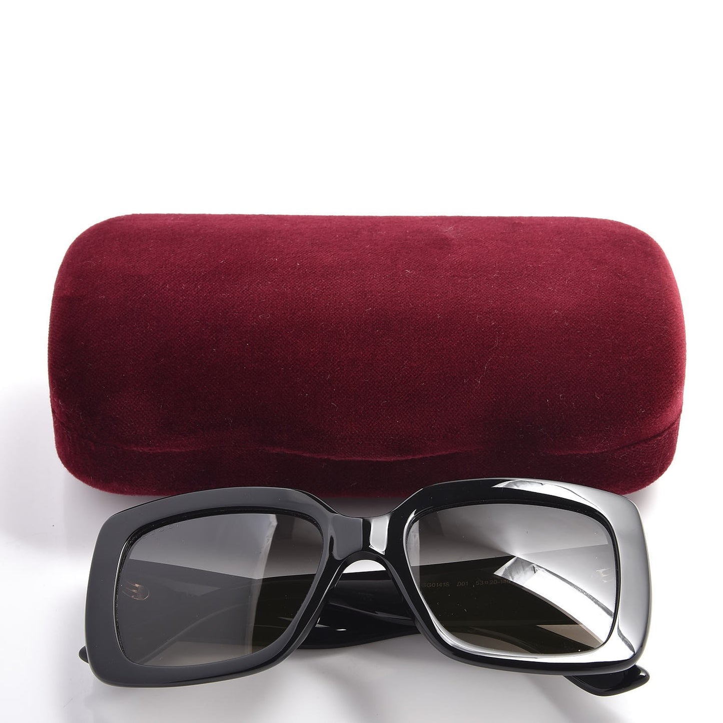 Square Optyl GG0141 Sunglasses Black