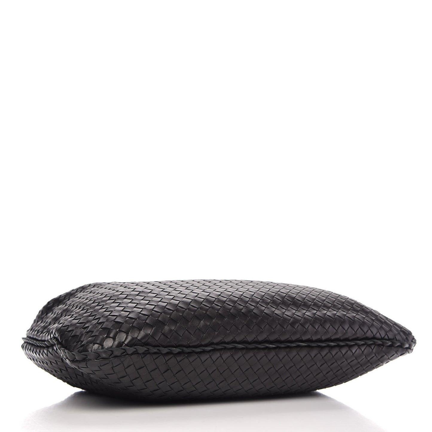 Nappa Intrecciato Large Veneta Hobo Black