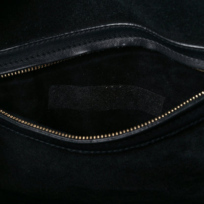 Celine Supple Calfskin Medium Phantom Luggage Black 7 of 12