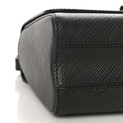 Louis Vuitton Epi Twist Shoulder Bag MM Black 8 of 9