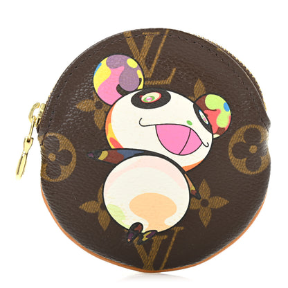 Louis Vuitton Monogram Panda Round Coin Purse 1 of 14