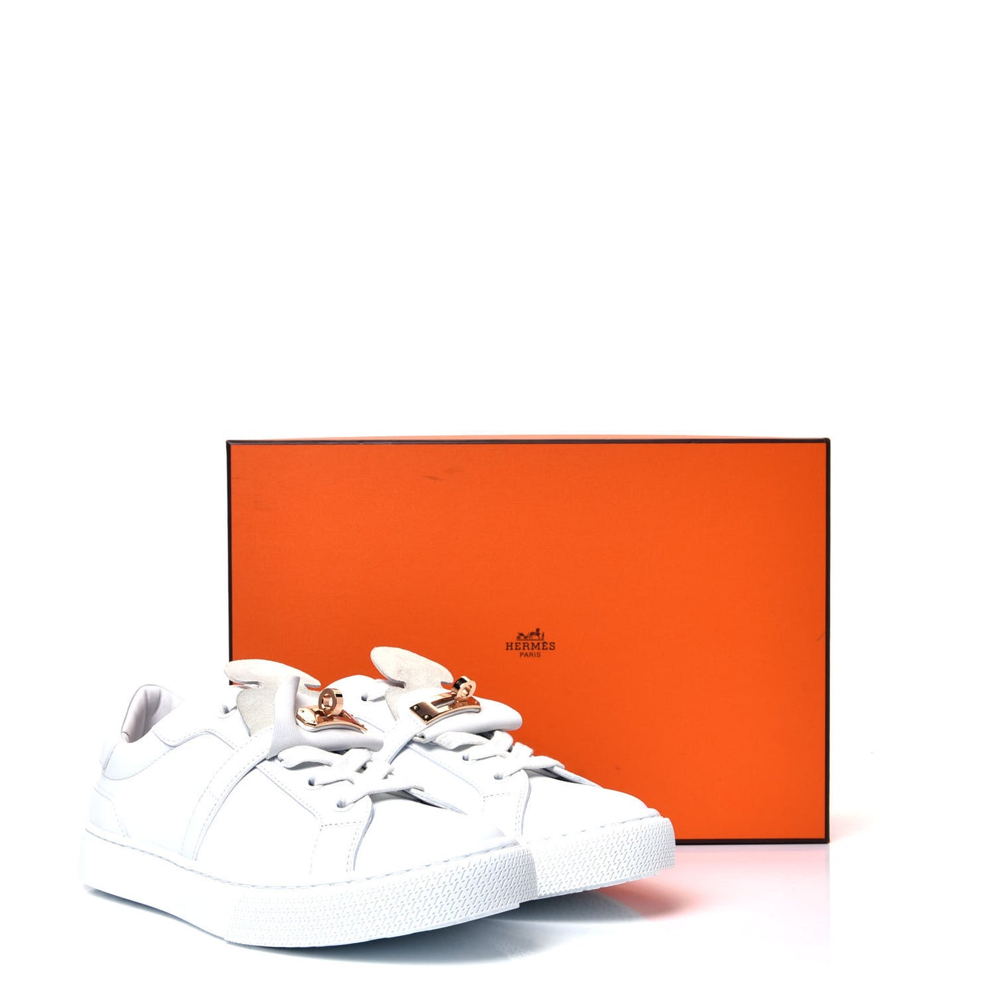 Calfskin Day Sneakers 37 White