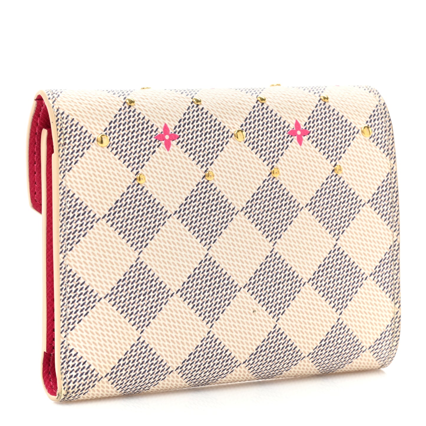 Damier Azur Studded Victorine Wallet