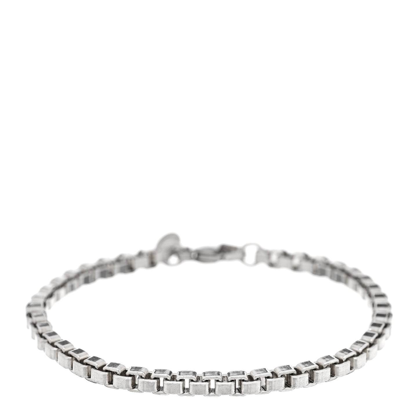 Sterling Silver 4mm Venetian Link Bracelet