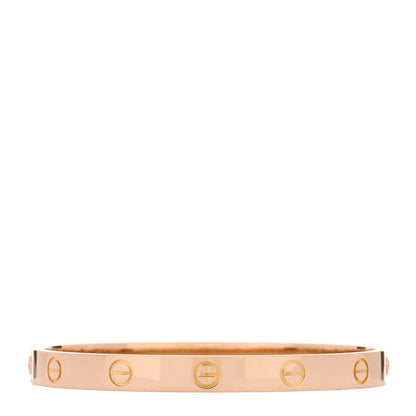 Cartier 18K Pink Gold LOVE Bracelet 17 1 of 8