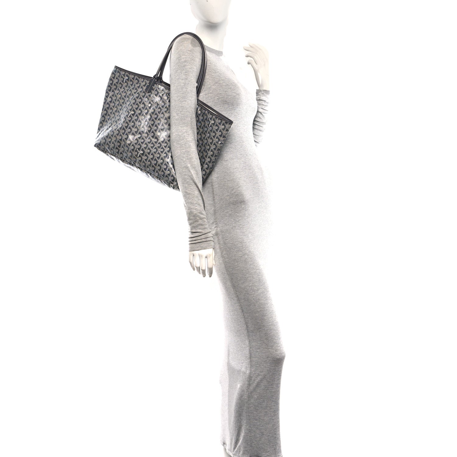 Goyard Goyardine Saint Louis PM Grey 2 of 11