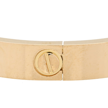 Cartier 18K Yellow Gold LOVE Bracelet 15 7 of 9