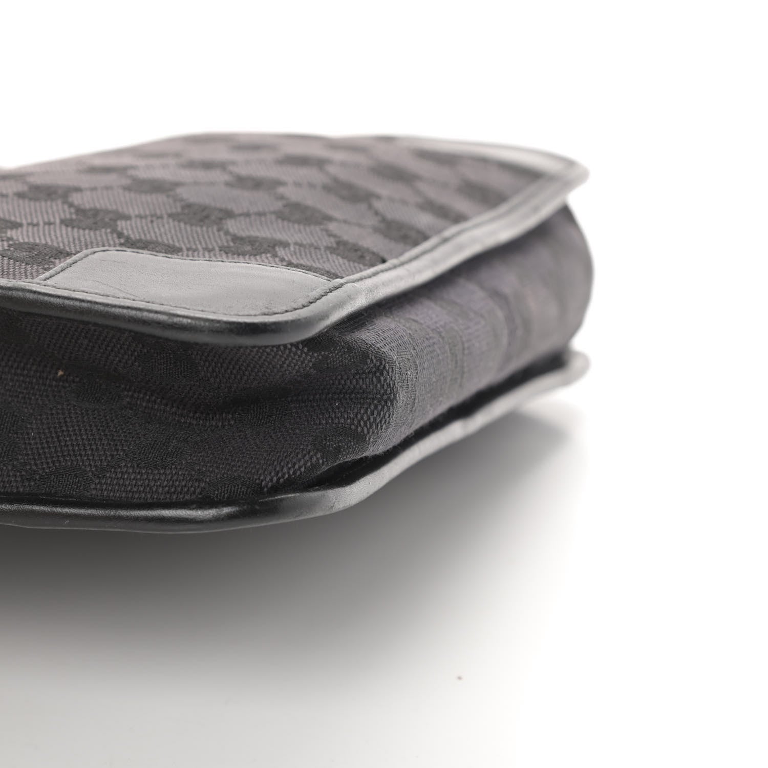 Gucci Nylon Monogram Shoulder Bag Black 11 of 13