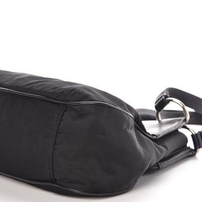 Prada Tessuto Nylon Hamal Small Shoulder Bag Black 8 of 9