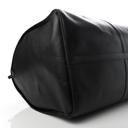 Louis Vuitton Epi Keepall 60 Black 7 of 9
