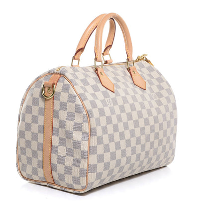 Louis Vuitton Damier Azur Speedy Bandouliere 30 3 of 8
