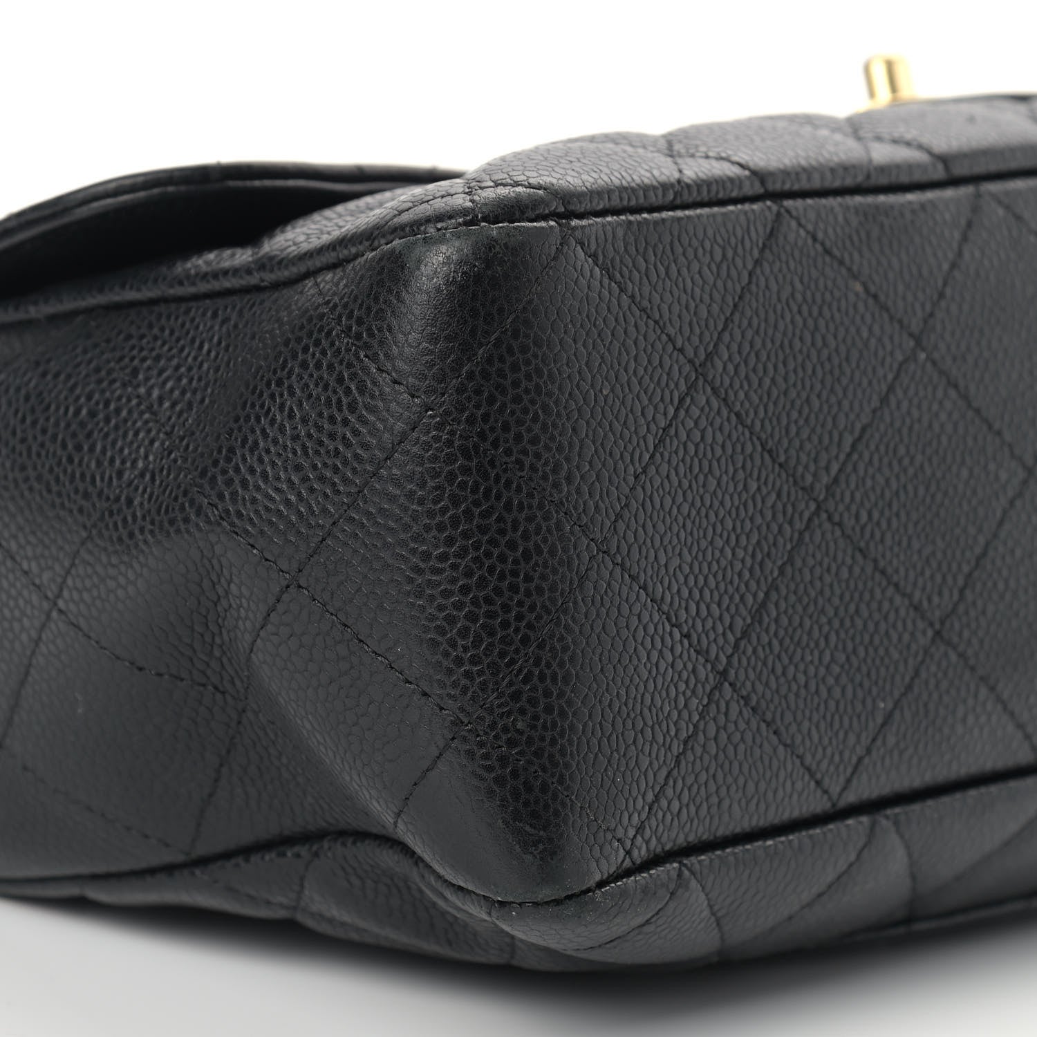 Chanel Caviar Quilted Jumbo Single Flap Black 7 of 18