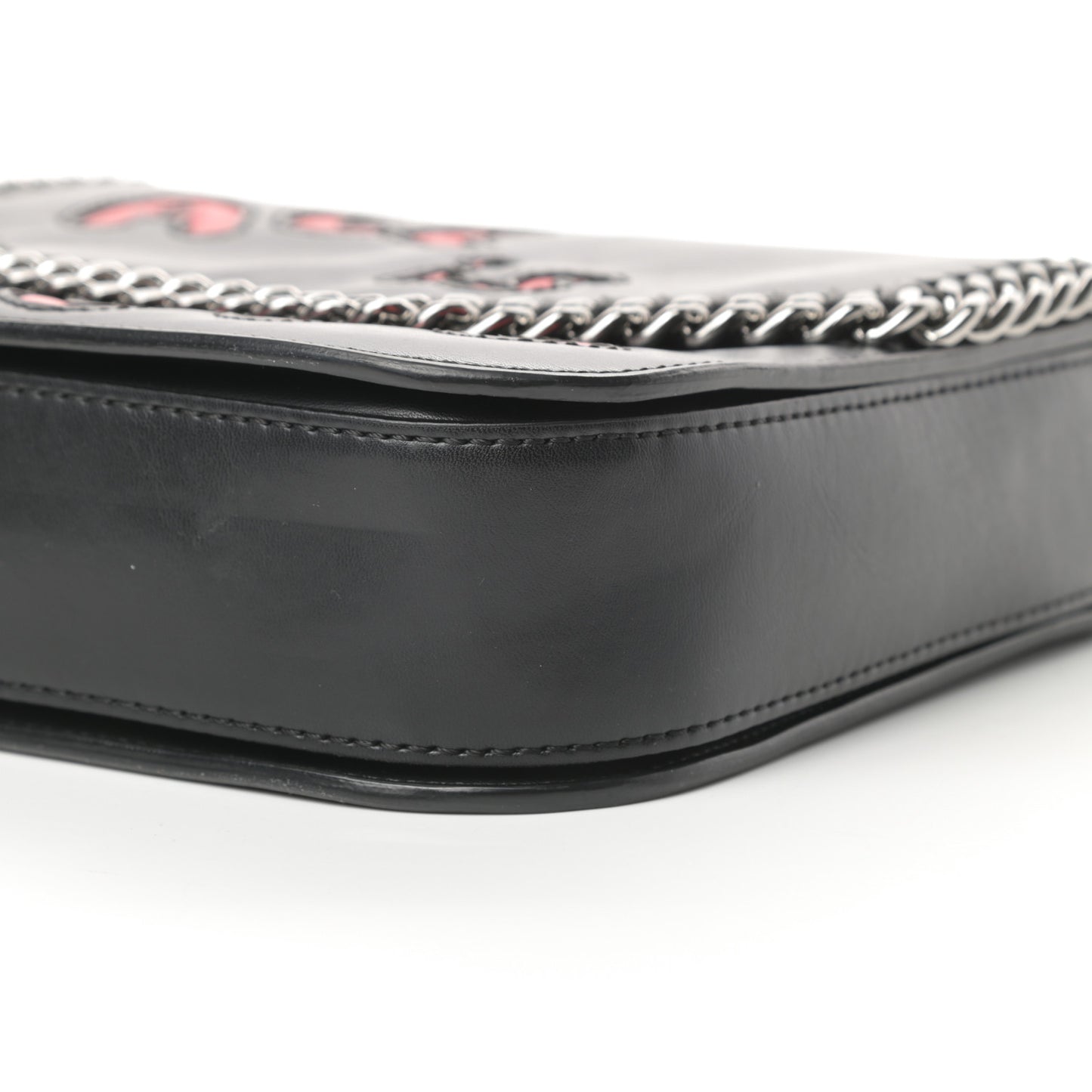 Eco Alter Nappa Falabella Box All Is Love Shoulder Bag Black