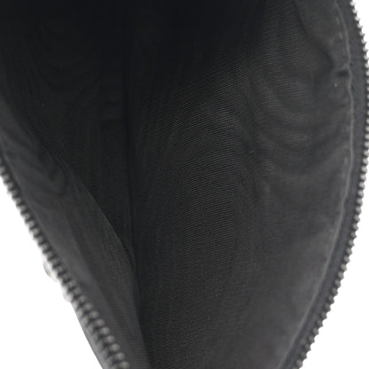 Christian Dior Ultra Matte Calfskin Cannage Lady Dior Zip Wallet With Strap Black 5 of 10