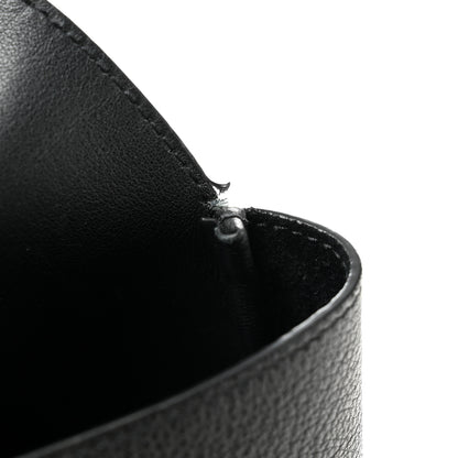 Saint Laurent Smooth Calfskin Small Le 5 A 7 Soft Hobo Black Black 11 of 11