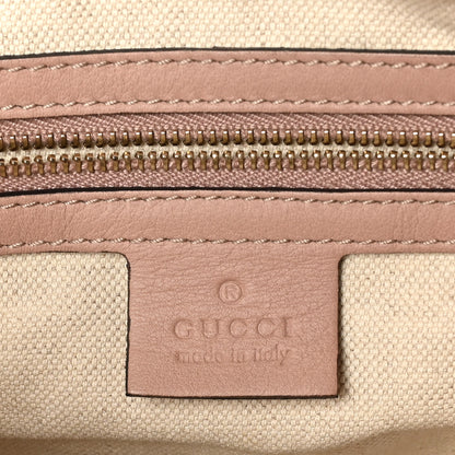 Gucci Guccissima Medium Bree Foldover Tote Soft Pink 6 of 10
