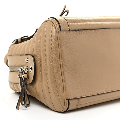 Dolce & Gabbana Grained Calfskin Easy Way Satchel Beige 9 of 20