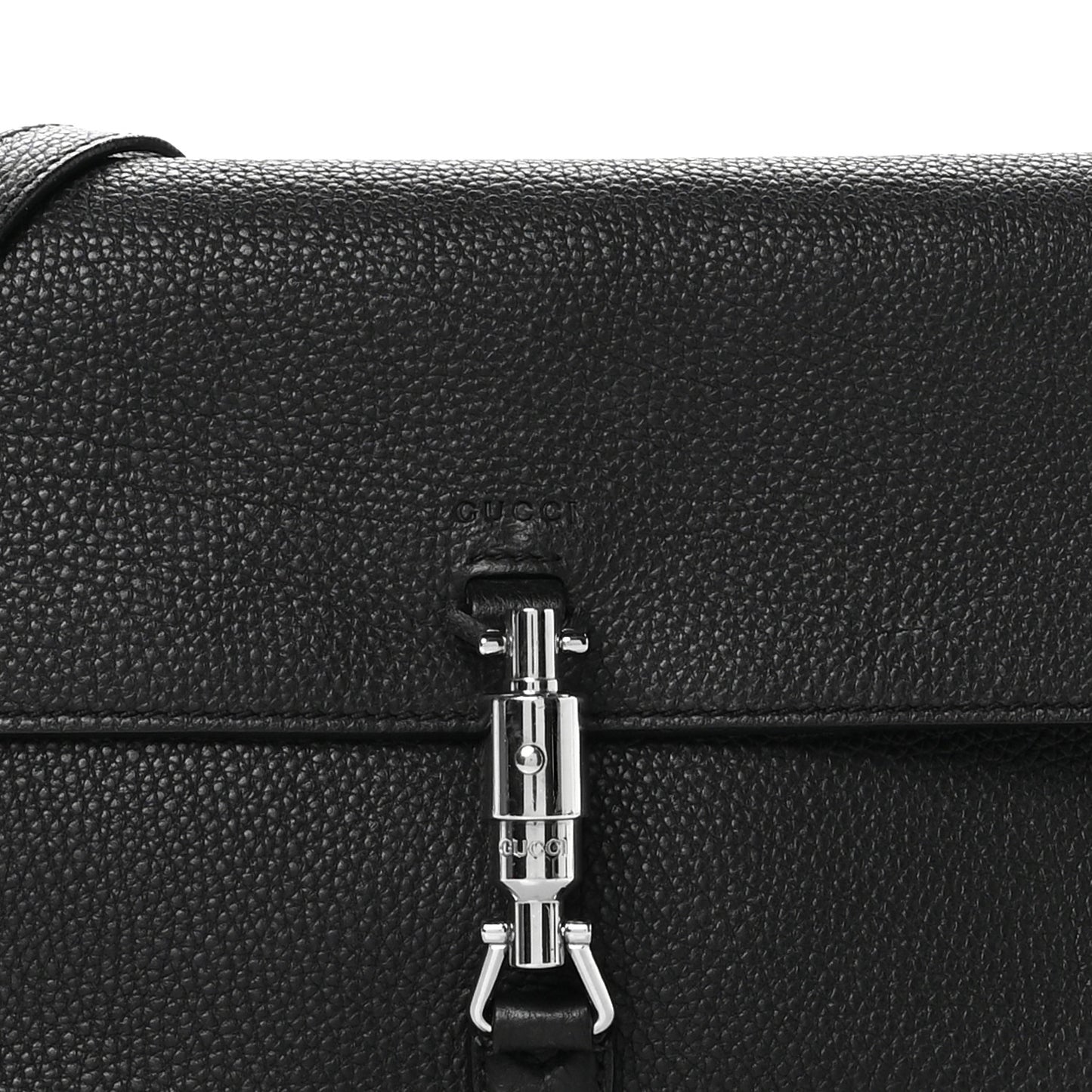 Soft Calfskin Small Jackie Shoulder Bag Black