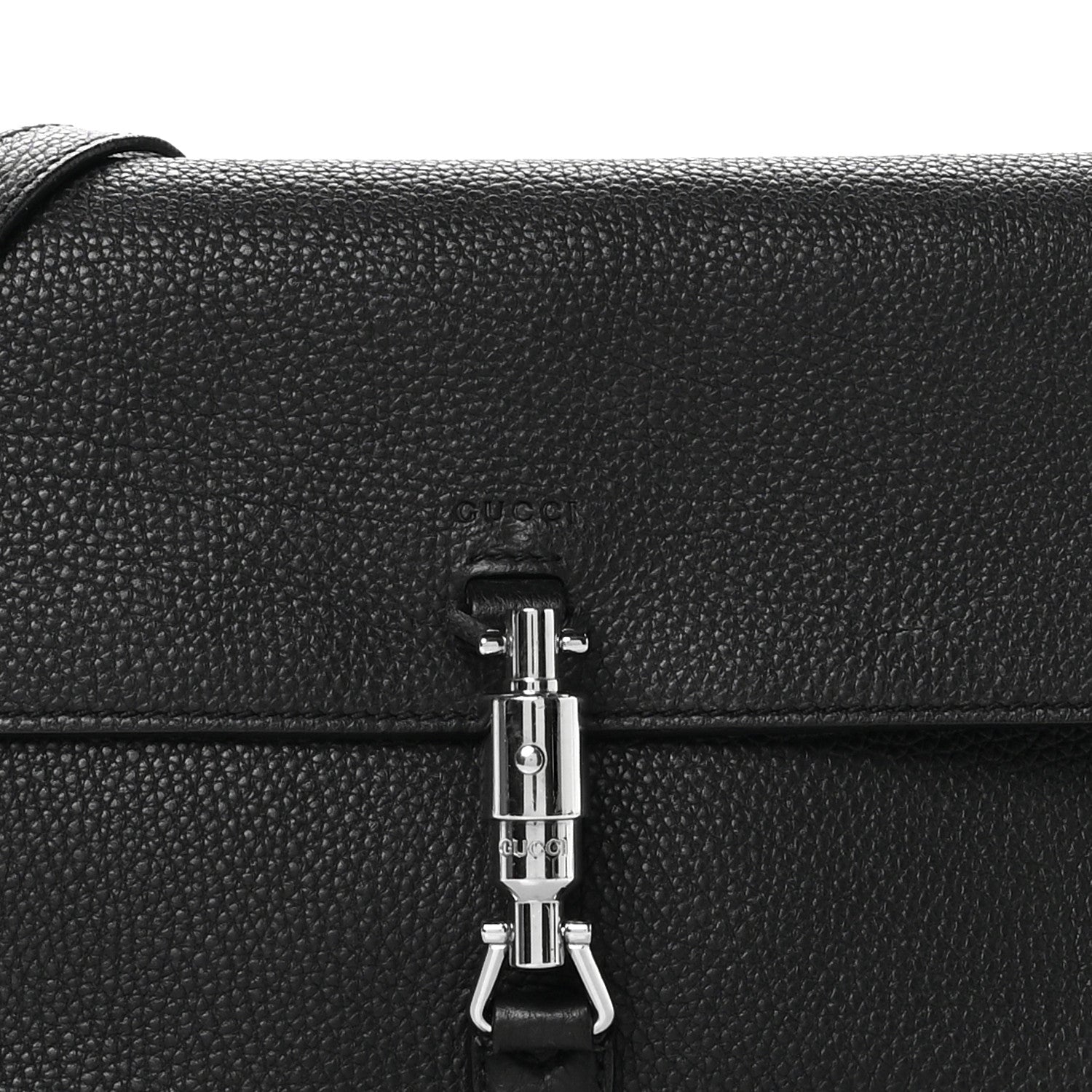 Gucci Soft Calfskin Small Jackie Shoulder Bag Black 8 of 11