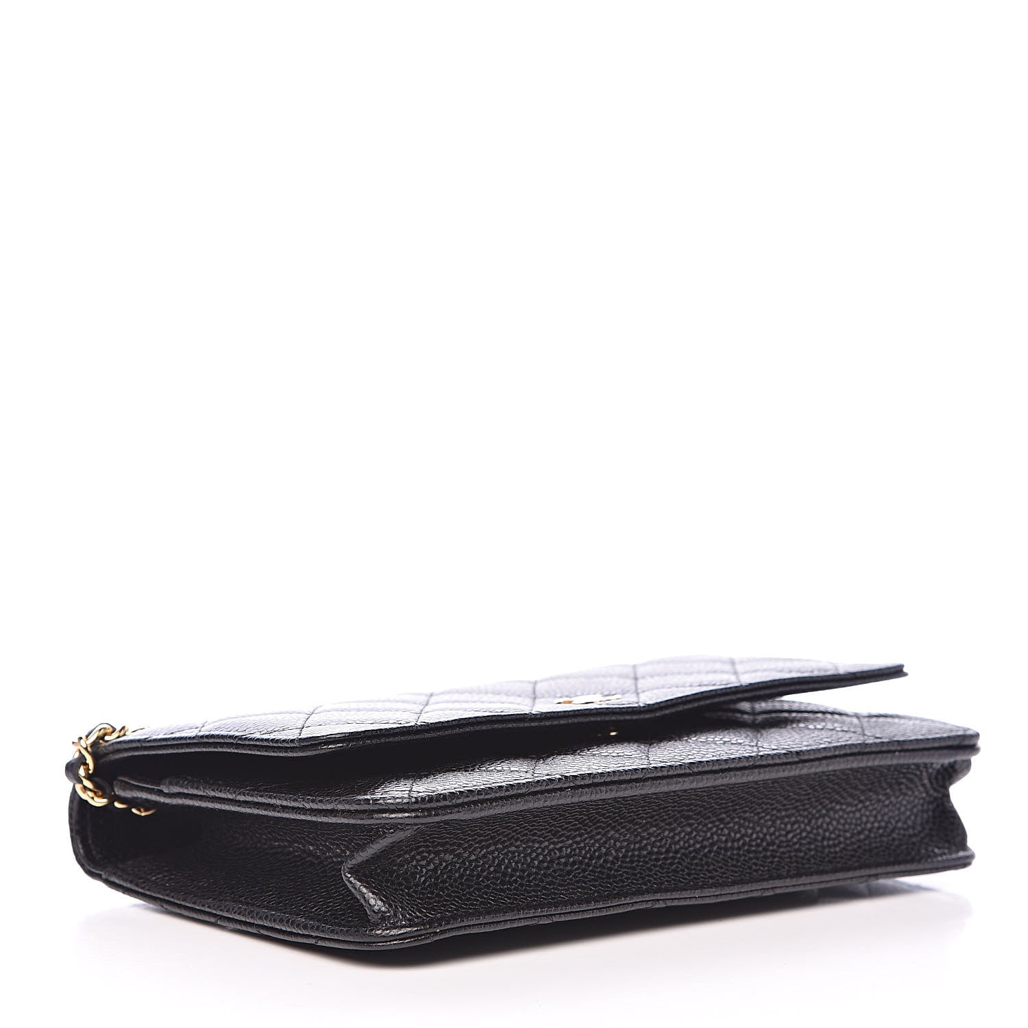 Chanel Caviar Quilted Wallet On Chain WOC Black 4 of 11