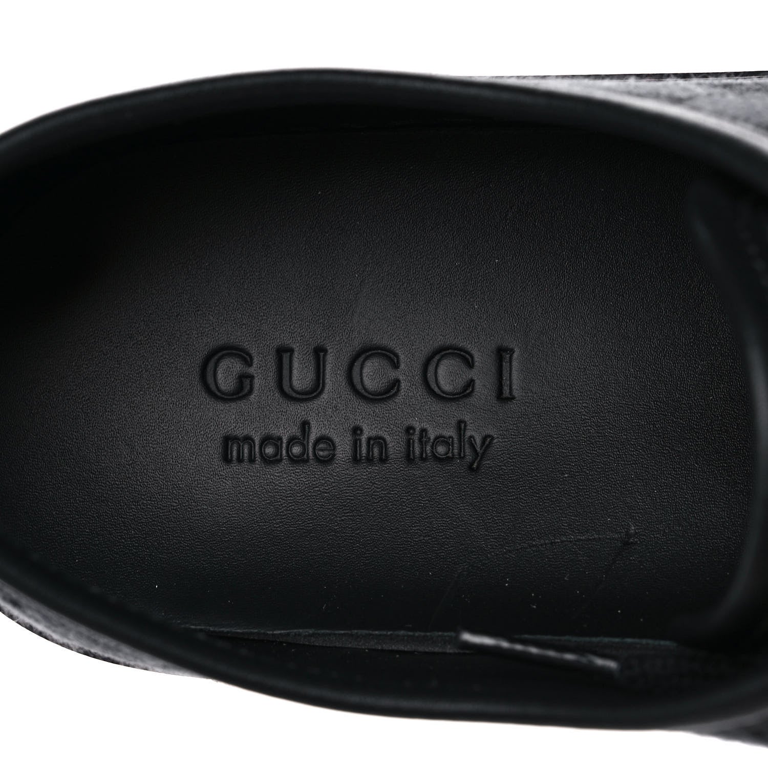 Gucci Monogram Mens Sneakers 9.5 Black Piombo 7 of 7