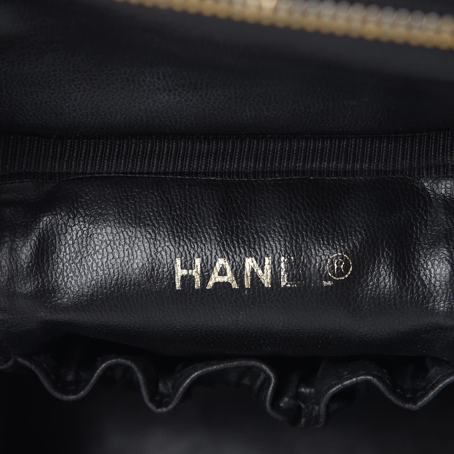 Chanel Caviar Cosmetic Vanity Bag Black 6 of 12