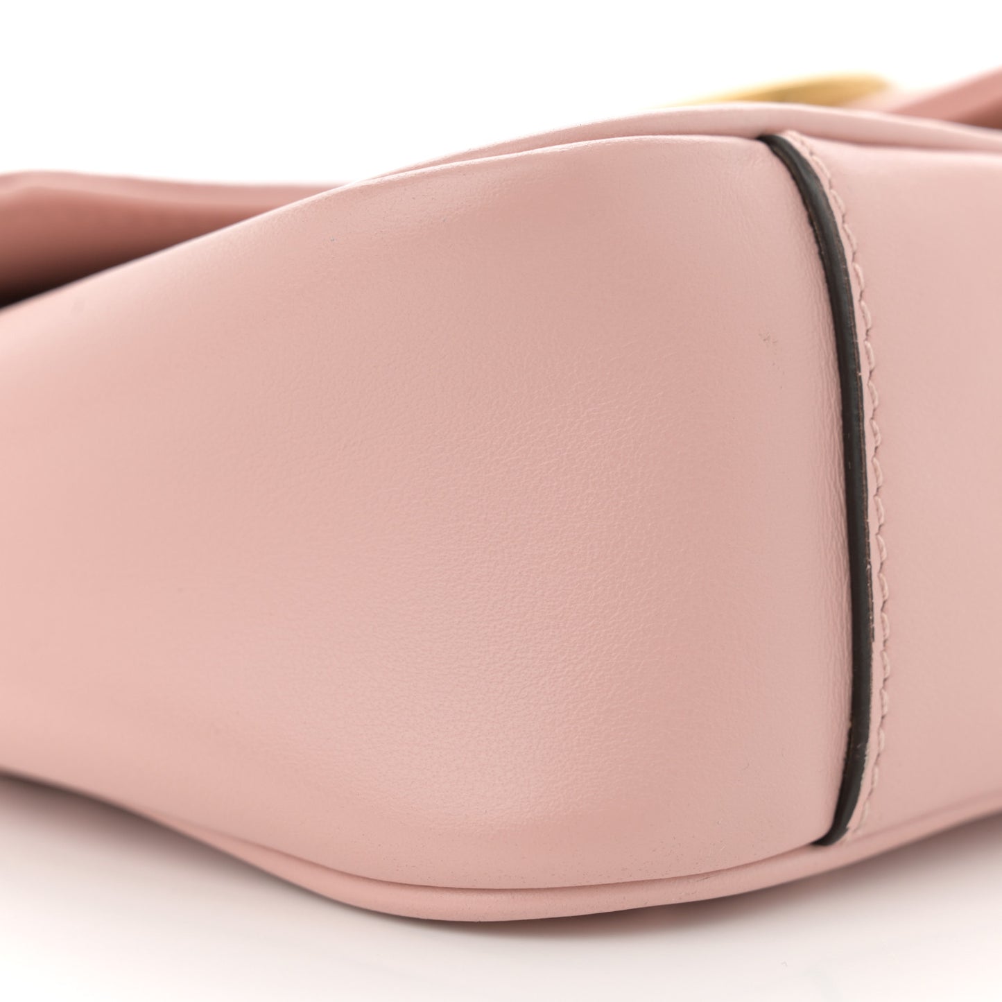 Calfskin Matelasse Mini GG Marmont Shoulder Bag Perfect Pink