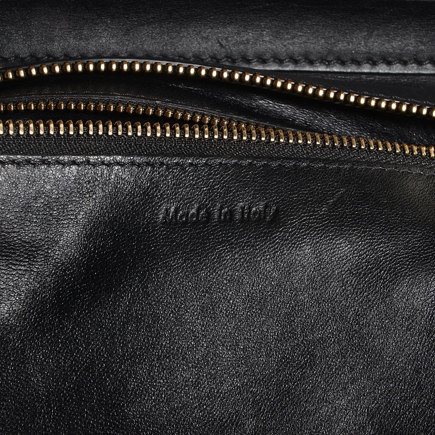 Smooth Calfskin Mini Luggage Black