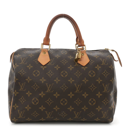 Louis Vuitton Monogram Speedy 30 1 of 12
