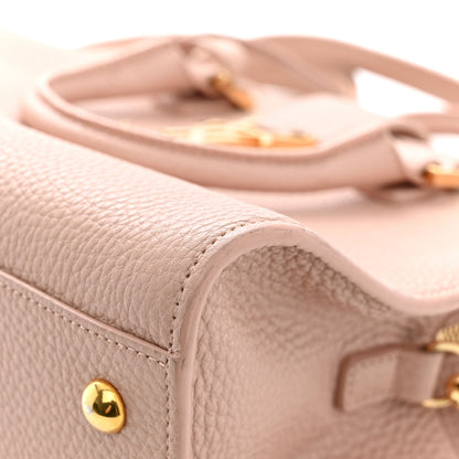 Saint Laurent Calfskin Baby Monogram Cabas Antique Rose 11 of 14