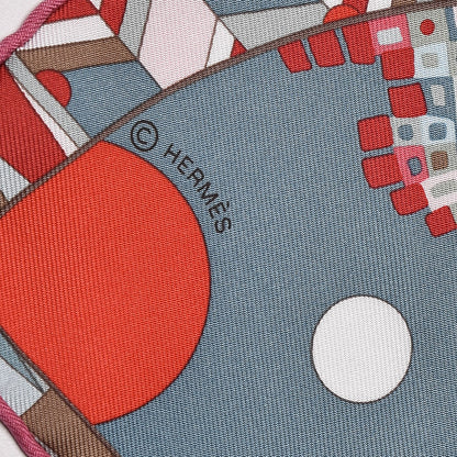 Hermes Silk Les Ailes De La Soie Scarf 90 4 of 10