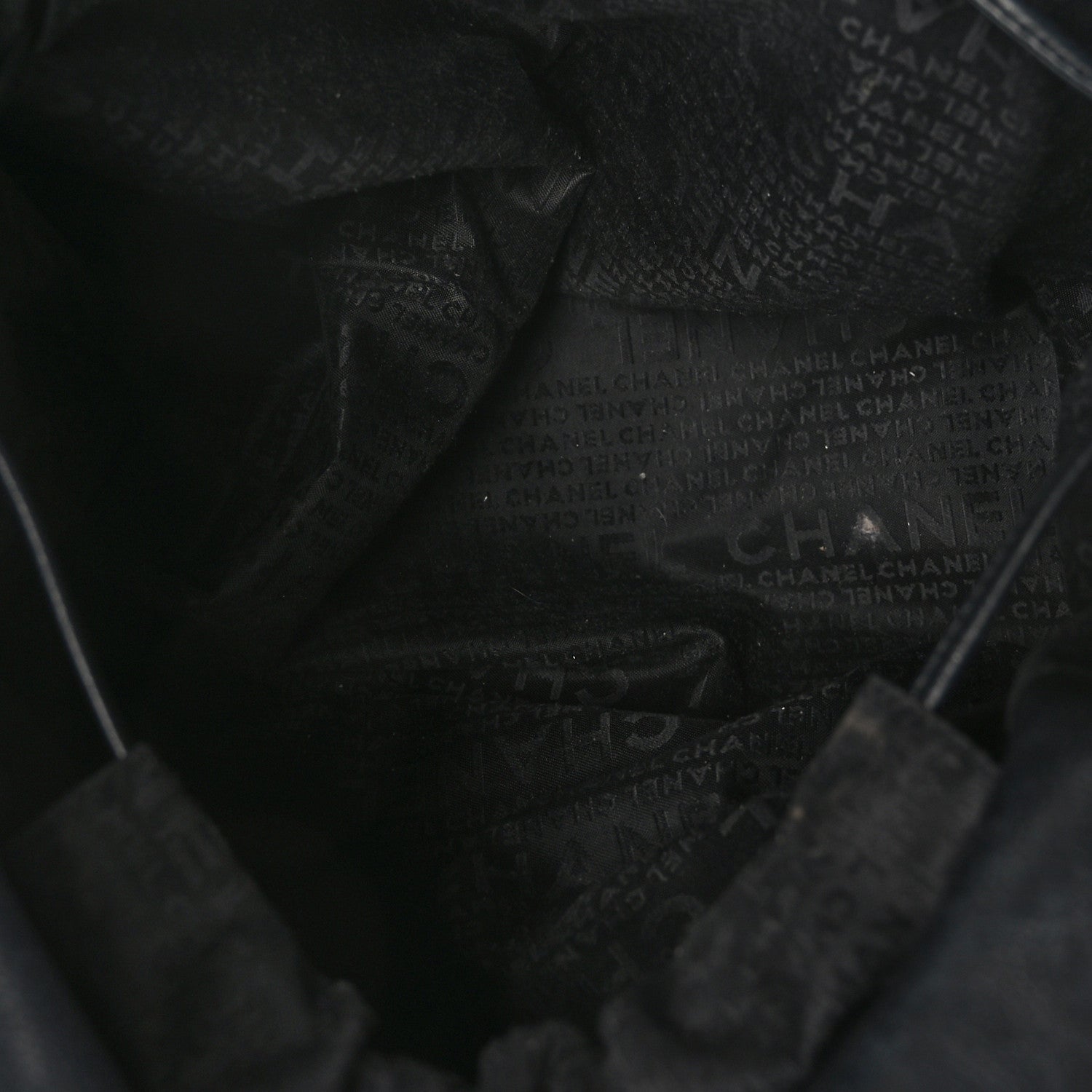 Chanel Calfskin Square Stitched Tassel Bag Black 5 of 9