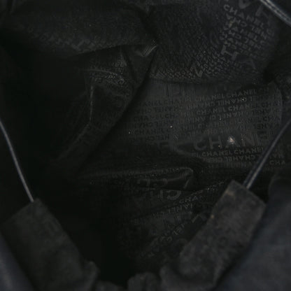 Chanel Calfskin Square Stitched Tassel Bag Black 5 of 9