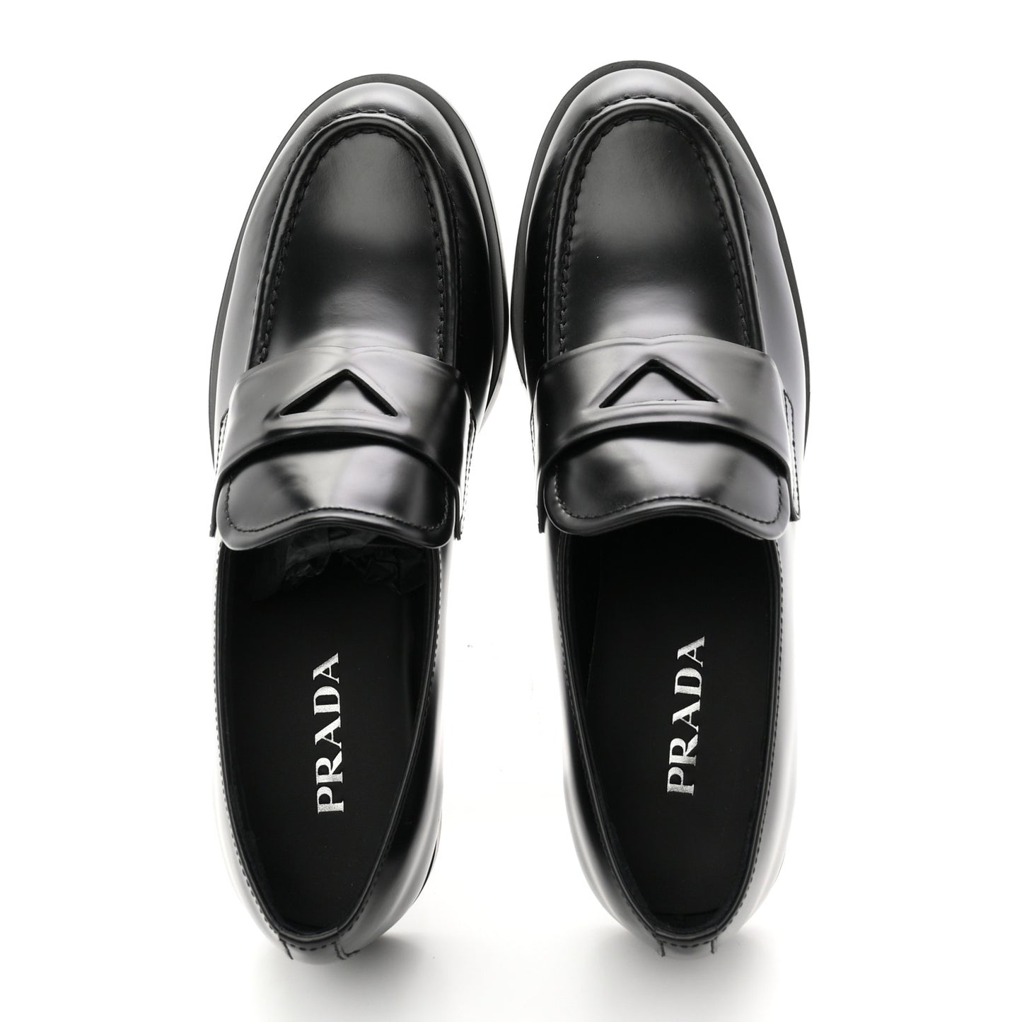 Spazzolato Loafers 40.5 Black