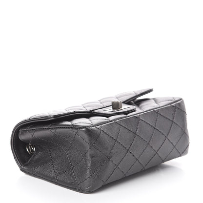 Chanel Sheepskin Quilted 2.55 Reissue Mini Flap Dark Grey 3 of 8