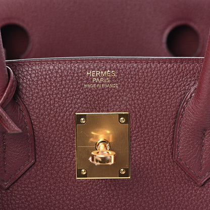 Hermes Togo Birkin 30 Bordeaux 25 of 32