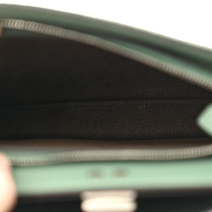Fendi Cuoio Romano Vitello Cover Bi-Color Peekaboo I See U X Cross Satchel Green Island Maya 5 of 15