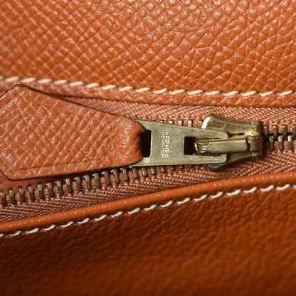 Hermes Epsom Kelly Sellier 32 Gold 12 of 30
