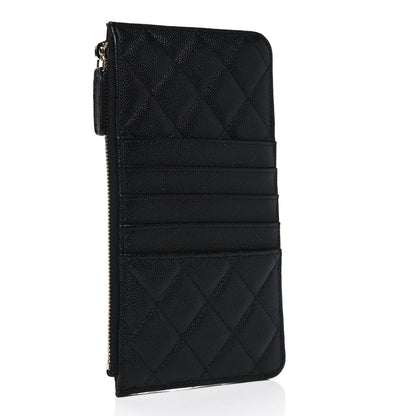 Chanel Caviar Quilted Classic iPhone Pouch Black 2 of 4