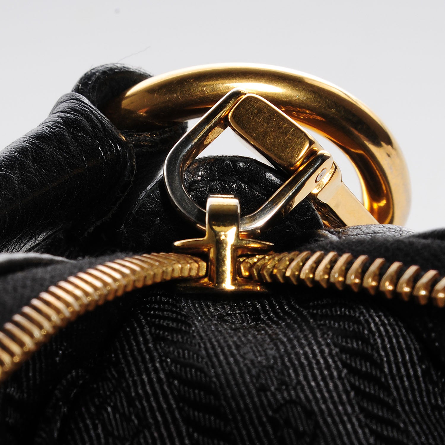 Prada Vitello Daino Hobo Nero Black 11 of 12