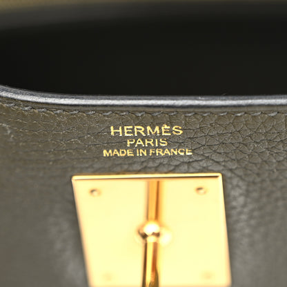 Hermes Togo Kelly Retourne 28 Vert Maquis 6 of 13