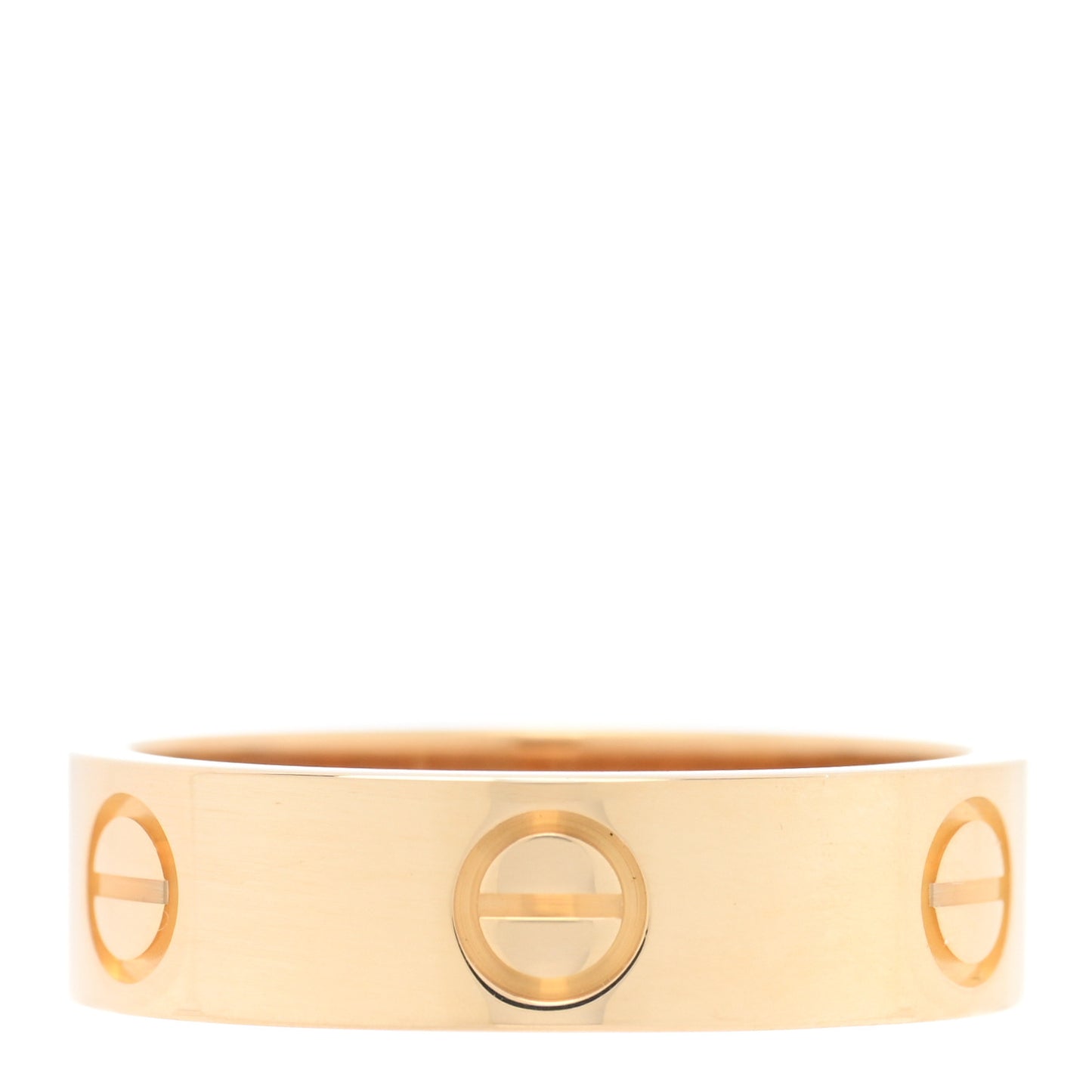 18K Yellow Gold 5.5mm LOVE Ring 56 7.5
