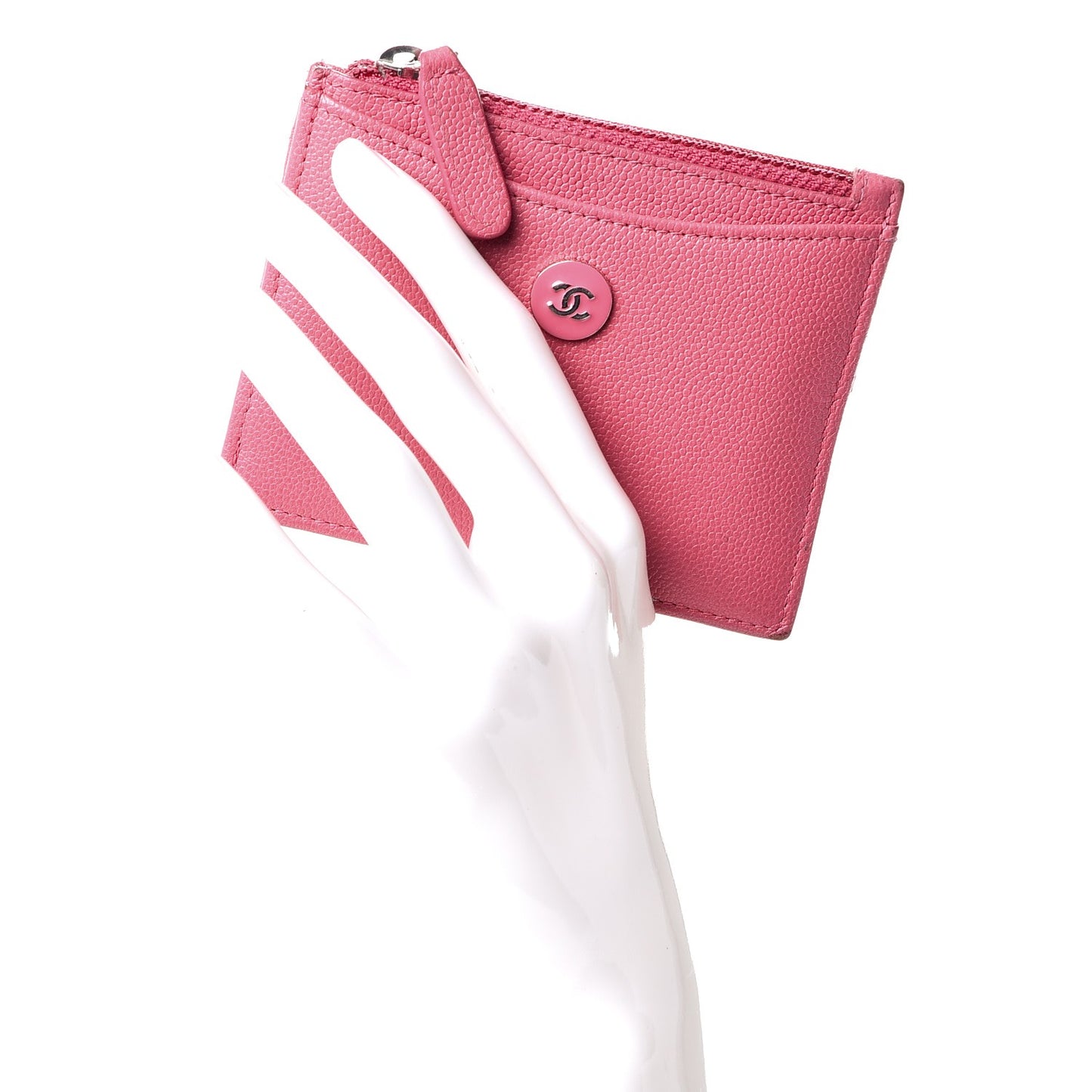 Caviar Card Holder Pink