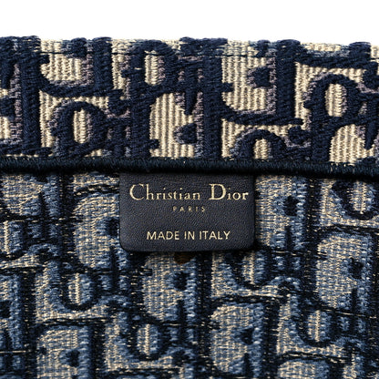 Christian Dior Oblique Book Tote Blue Multicolor 6 of 10