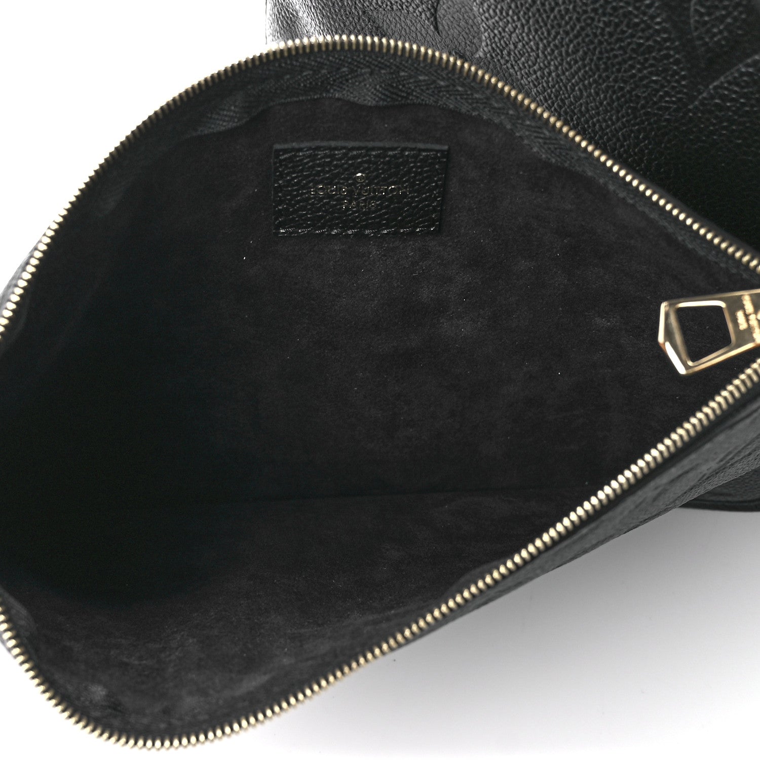 Louis Vuitton Empreinte Monogram Giant CarryAll MM Black 7 of 12