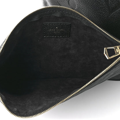 Louis Vuitton Empreinte Monogram Giant CarryAll MM Black 7 of 12