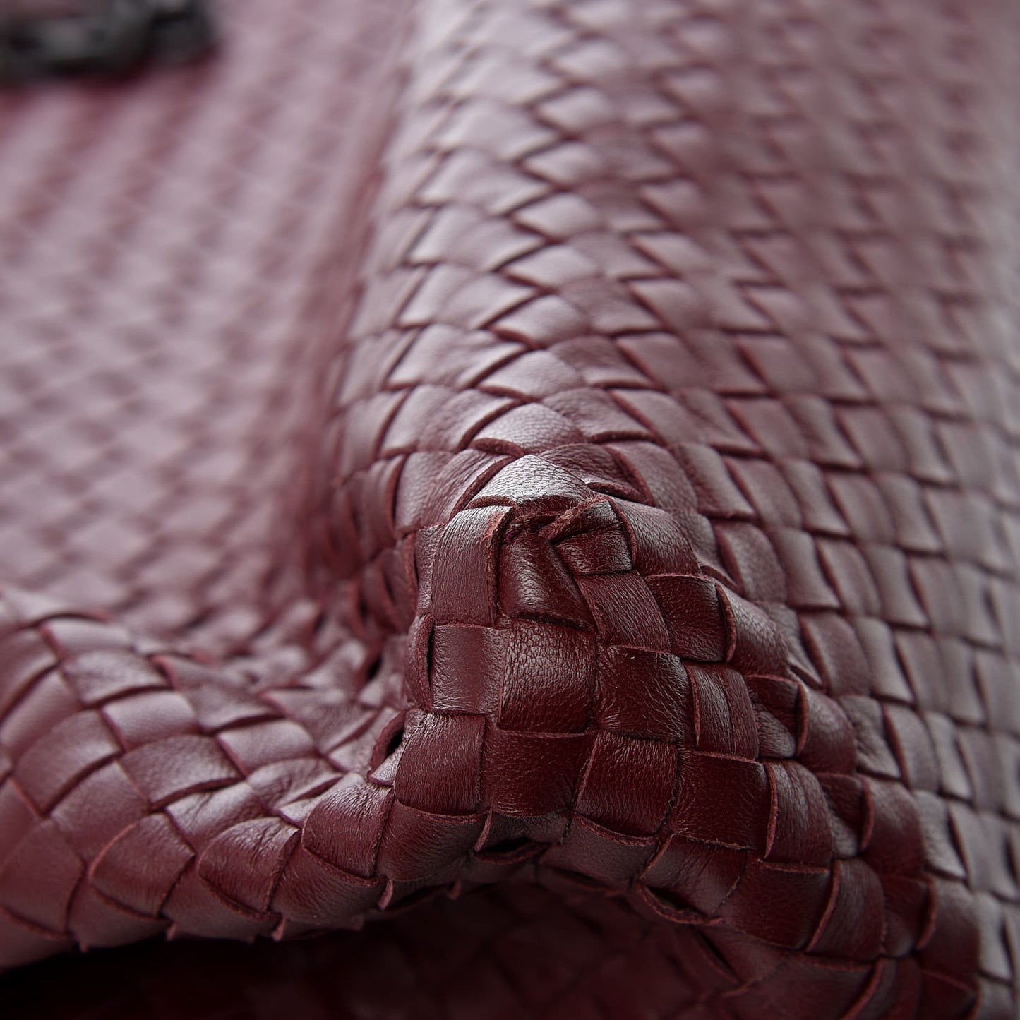 Nappa Intrecciato Large Tote Barolo