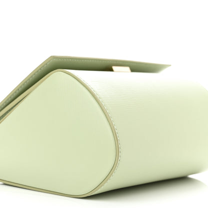 Givenchy Textured Calfskin Mini Pandora Box Chain Crossbody Bag Aqua Green 9 of 10