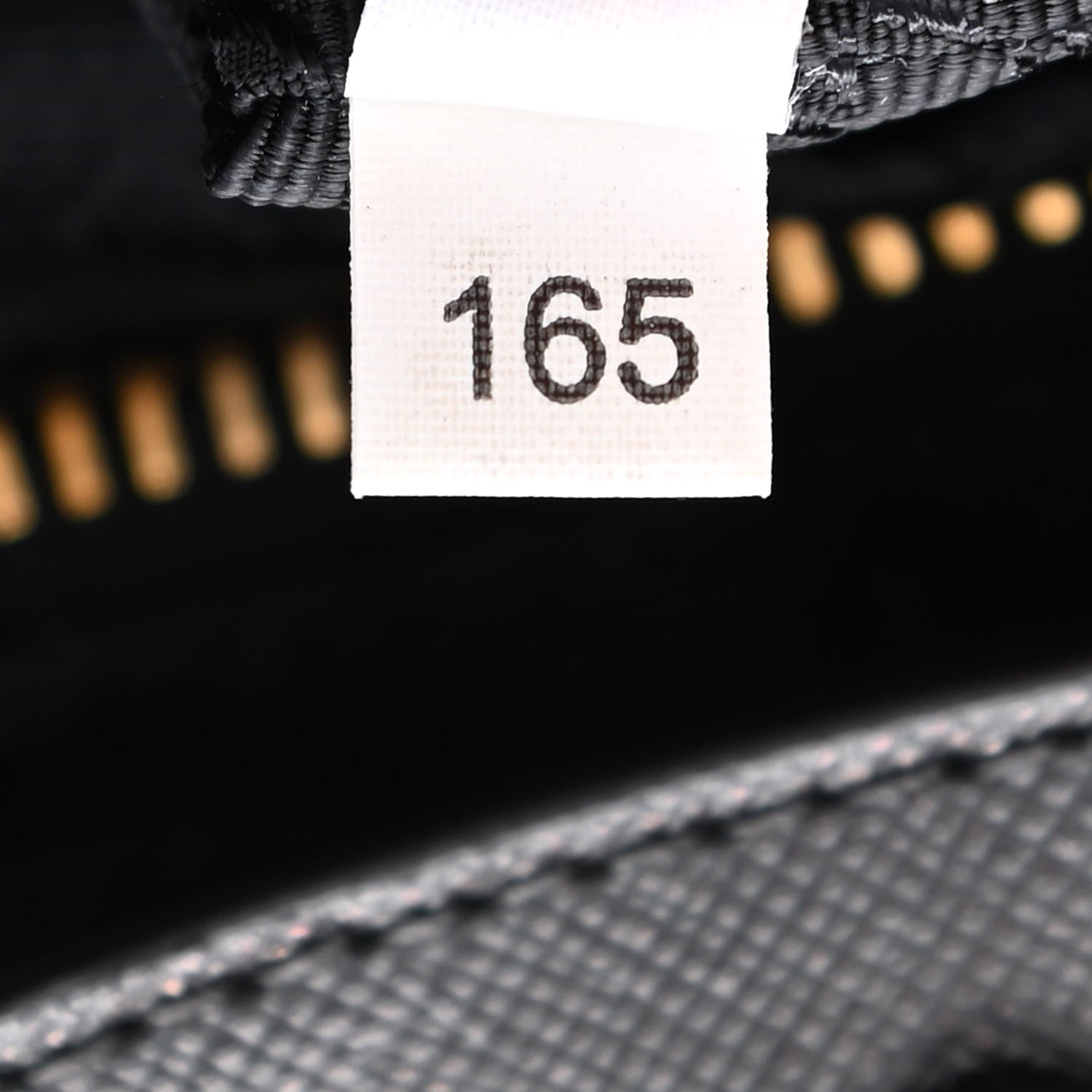 Prada Tessuto Nylon Saffiano Tote Black 9 of 12